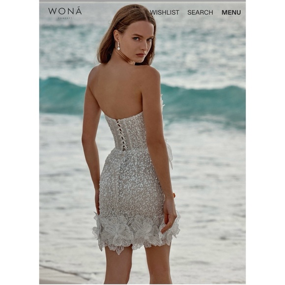 Wona Bridal Sherrie Mini Dress - Picture 4 of 9